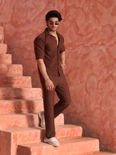 The Nomad Knit Co-ord Brown