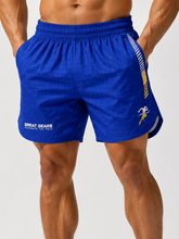 TechGrid Pro Training Shorts Blue