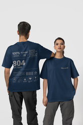 804 over size Tee Unisex