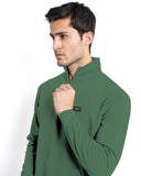 Textured Quarter-Zip Pullover