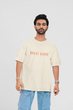 "NOPE" Oversized Graphic Tee Men