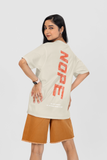 "NOPE" Oversized Graphic Tee Unisex