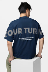 Oversized Graphic Tee – Mauve Edition