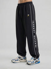 Side print wide leg Trouser