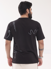 Stray Arrows Drop Shoulder Tee
