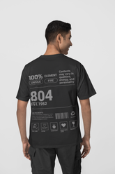 804 over size Tee Men