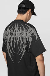 Oversized Tee – Tribal Spine Tee