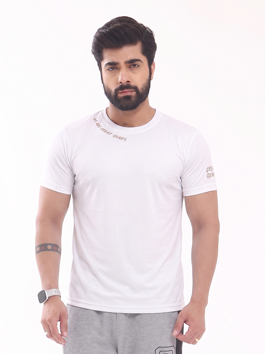 Signature Perfomance Tee White