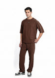 Waffle Brown Co-ord set