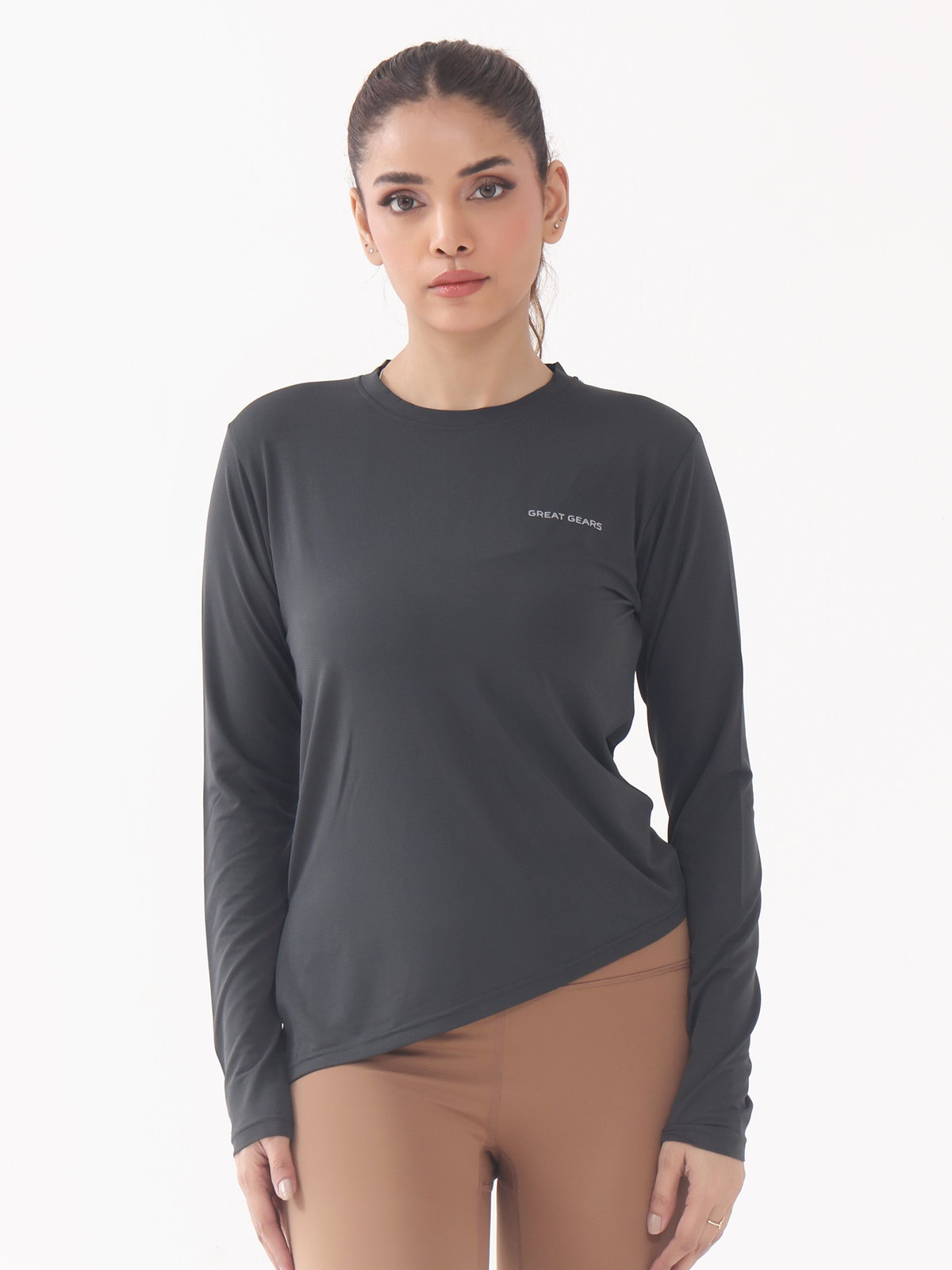 FlexFlow Active Long Sleeve Tee Green