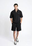 Waffel Polo and Short Co-ord set