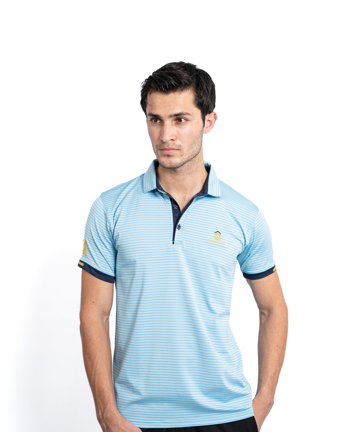 Great Gears Striped Polo