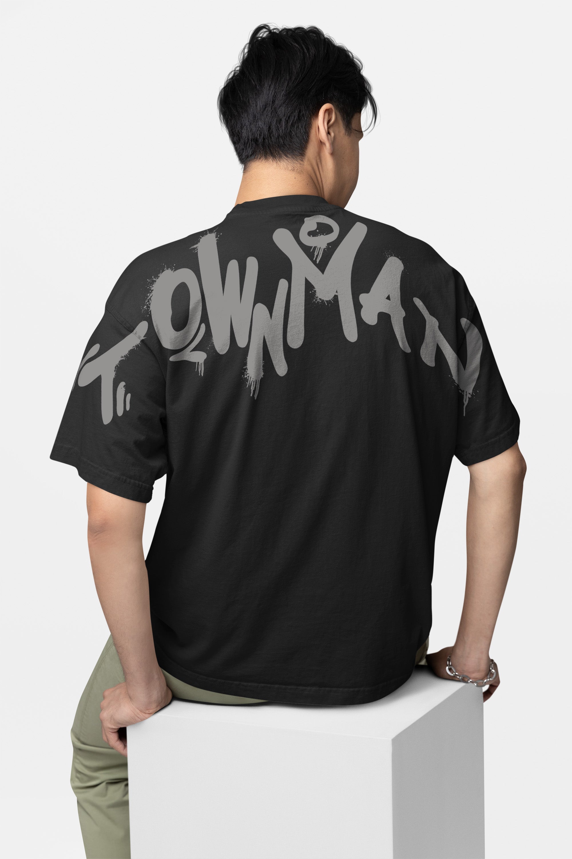 Oversized Tee – Townman Graffiti Tee