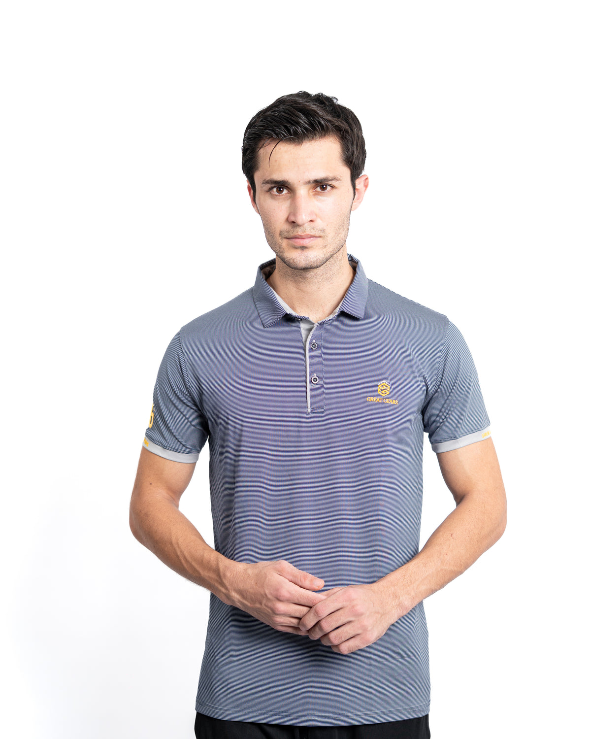 Great Gears Striped Polo