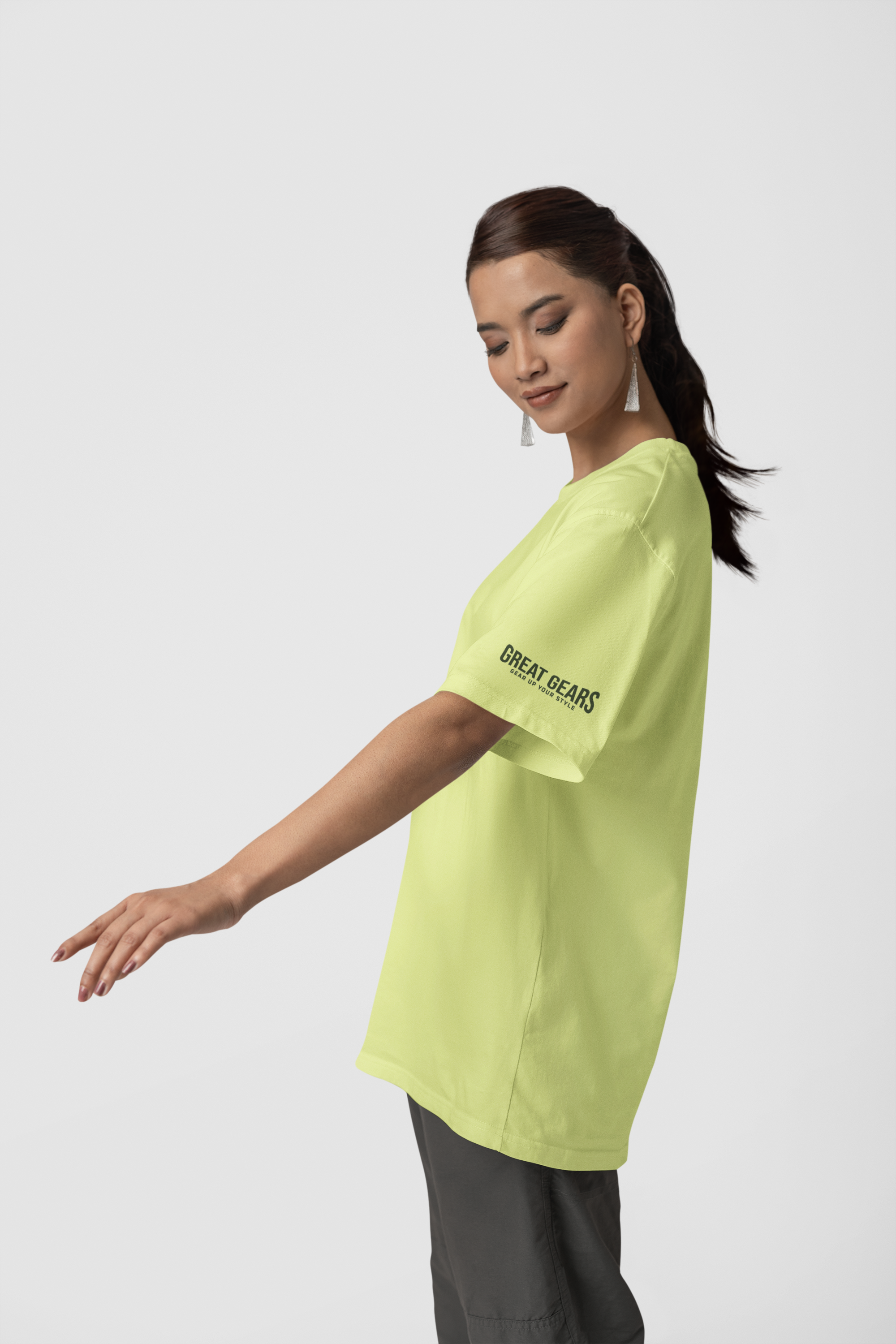 Dark Eyes Oversized Graphic Tee