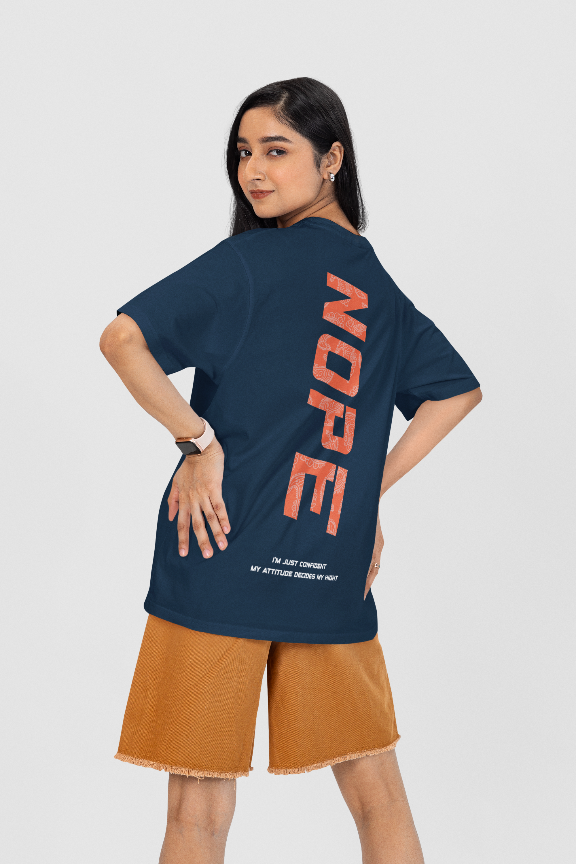 "NOPE" Oversized Graphic Tee Unisex