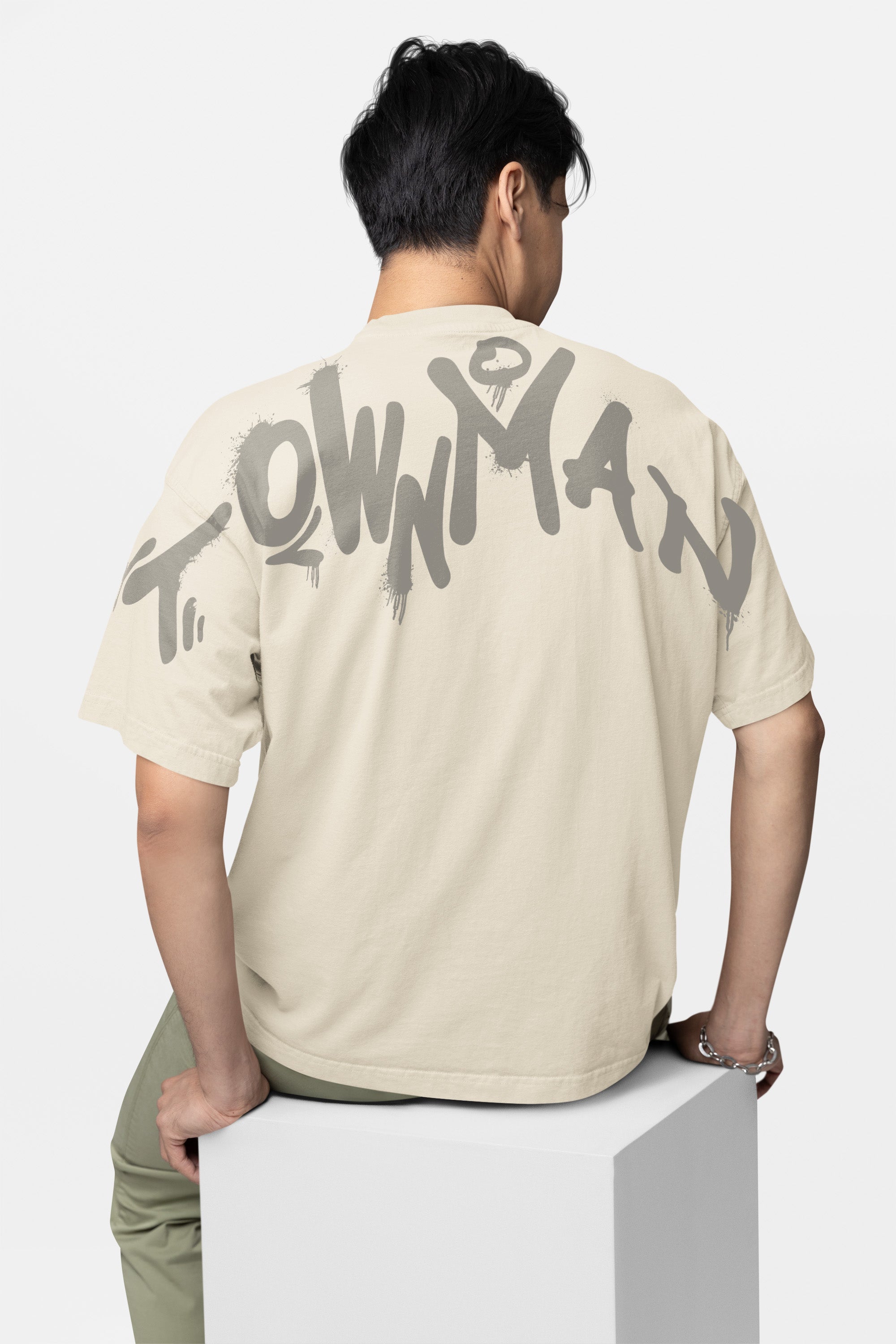 Oversized Tee – Townman Graffiti Tee