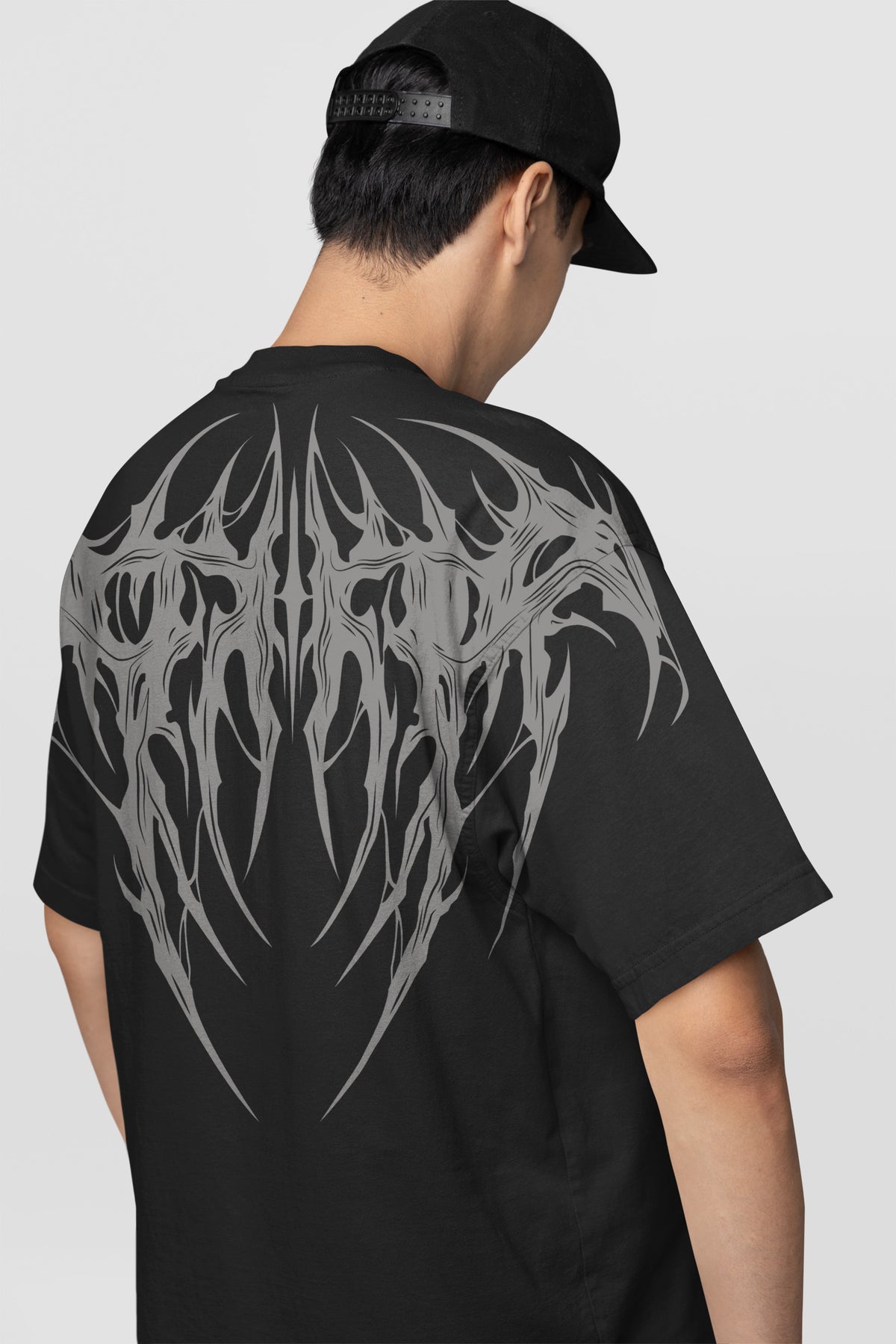 Oversized Tee – Tribal Spine Tee