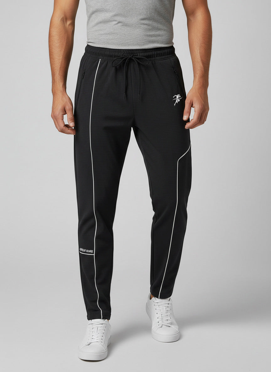 Reflective Piping Track Pant