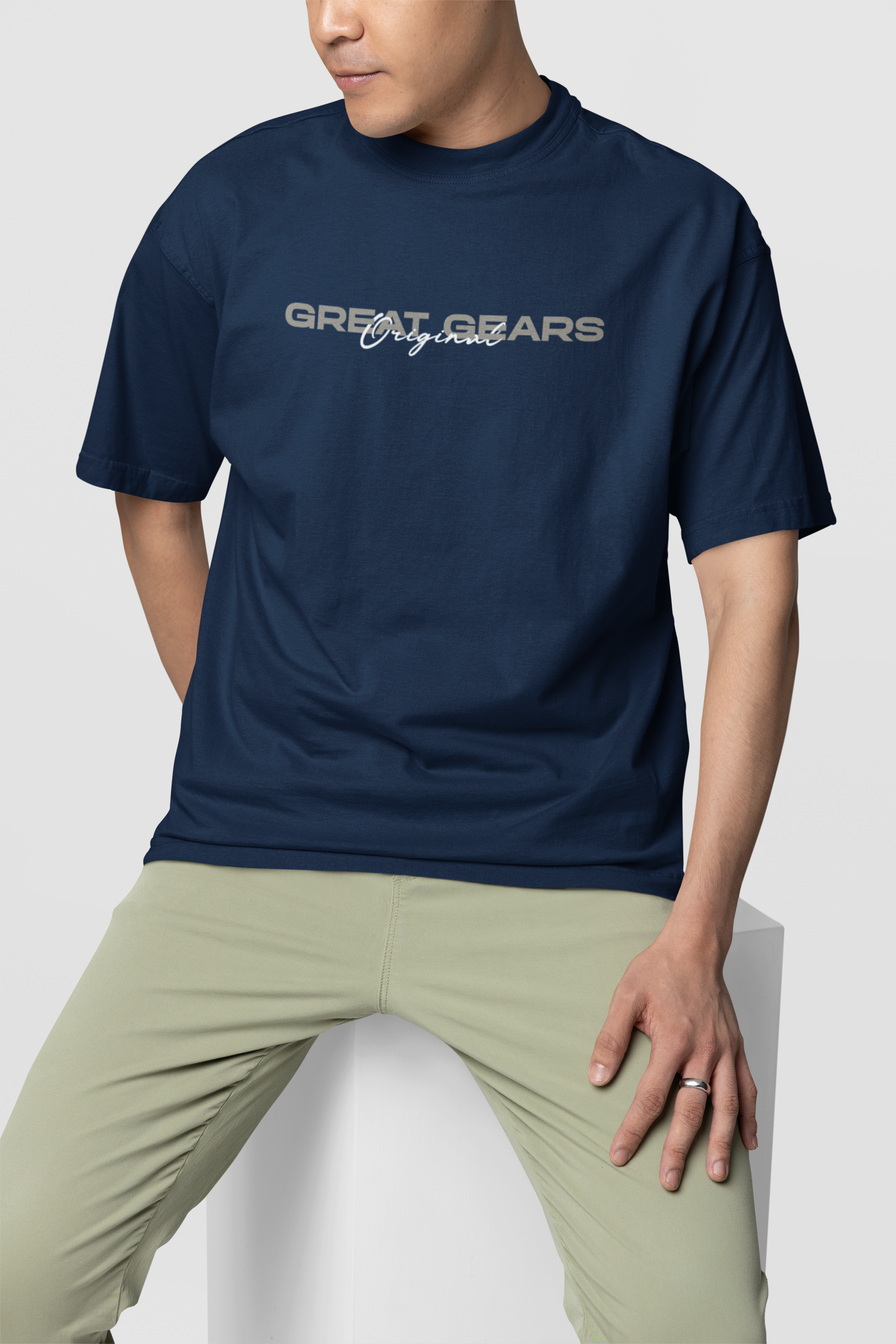Oversized Graphic Tee – Mauve Edition