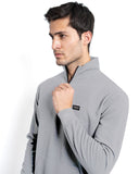Textured Quarter-Zip Pullover
