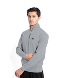 Textured Quarter-Zip Pullover