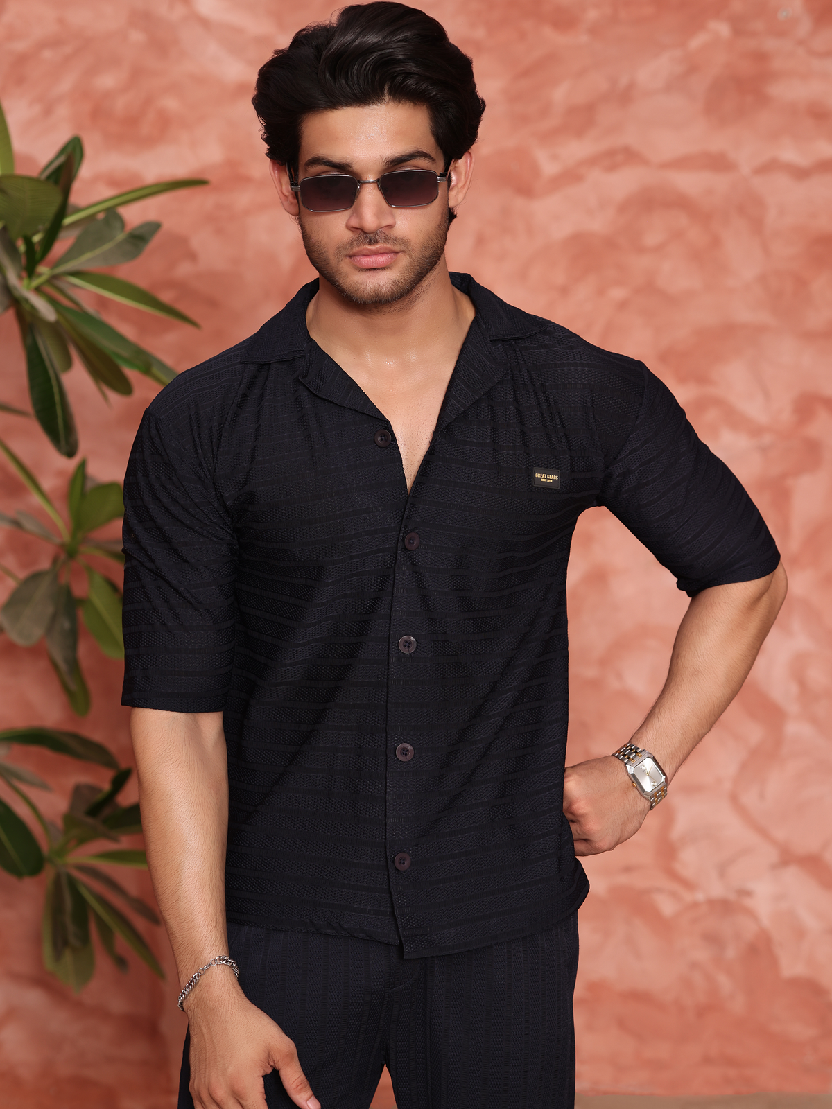 The Nomad Knit Co-ord Navy