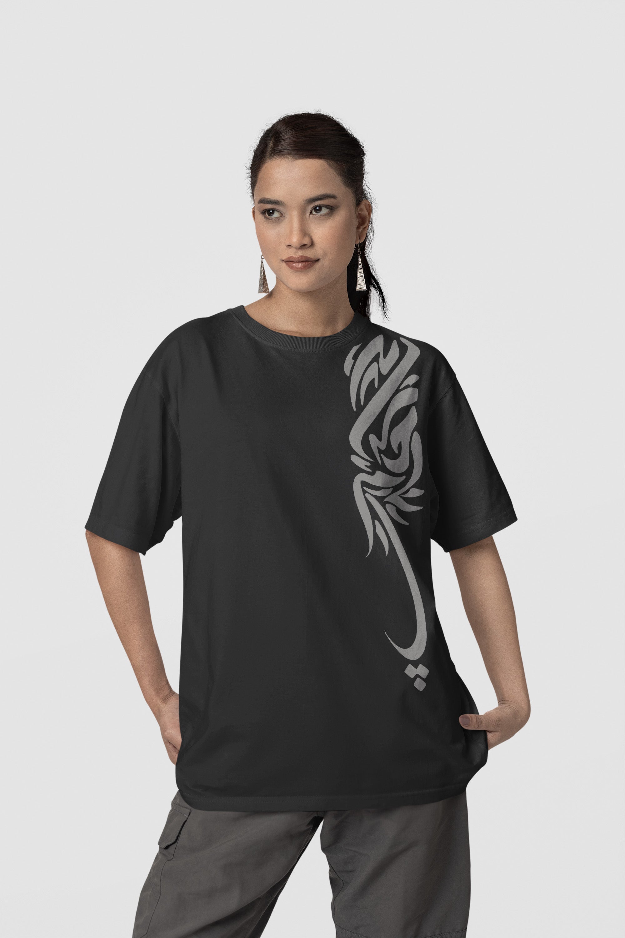 Oversized Tee – Tribal Edge Edition Unisex