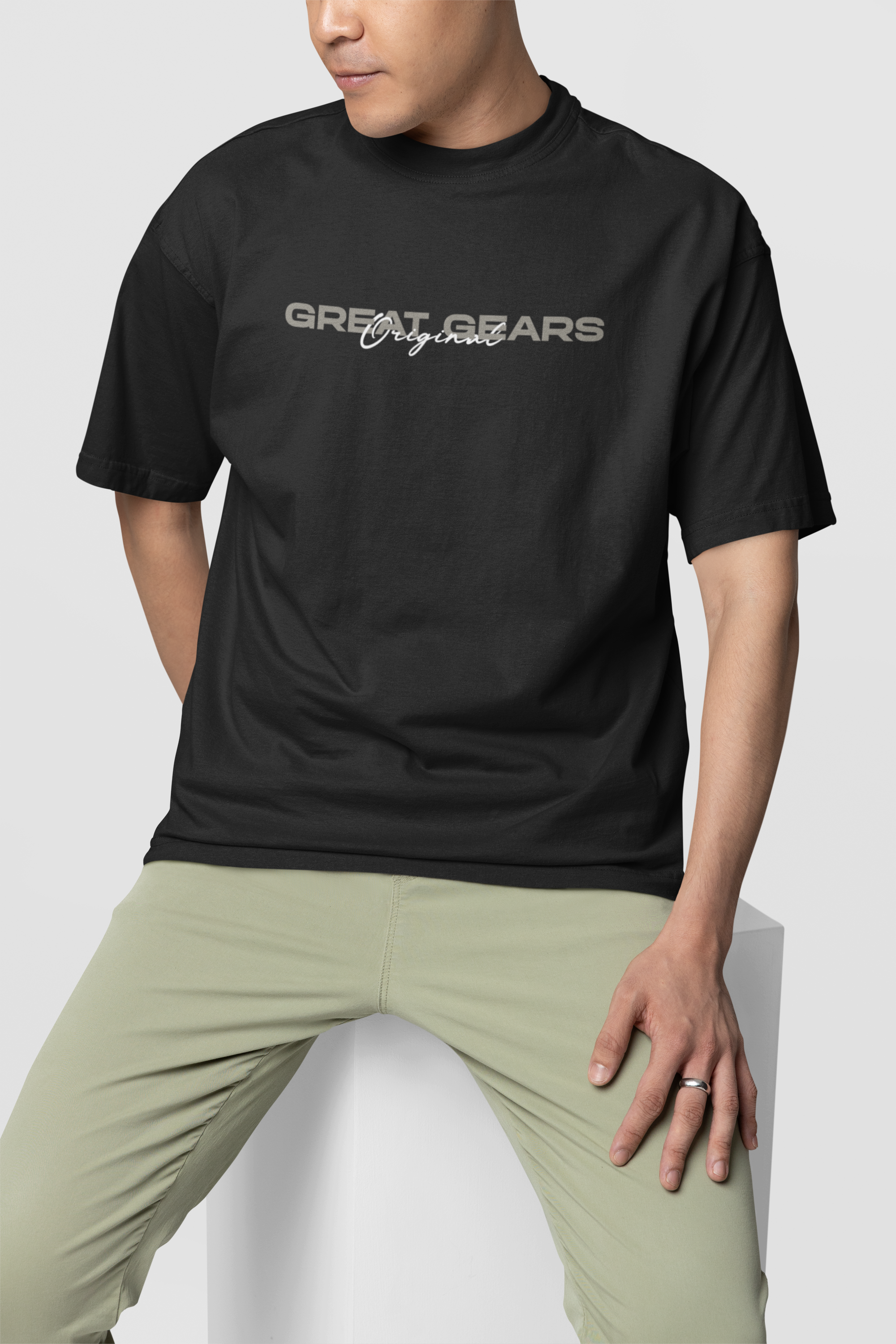 Oversized Tee – Tribal Spine Tee