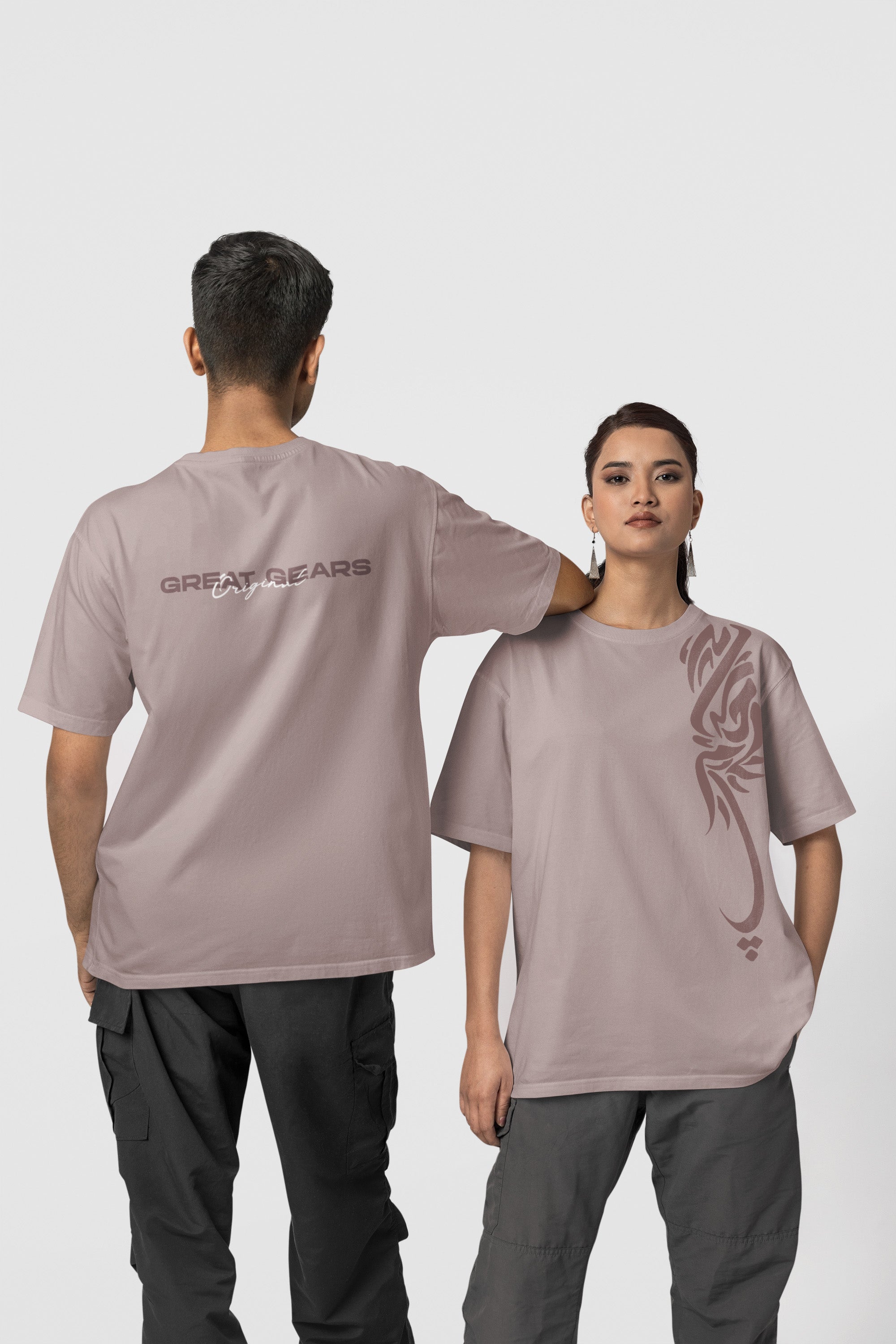 Oversized Tee – Tribal Edge Edition Men