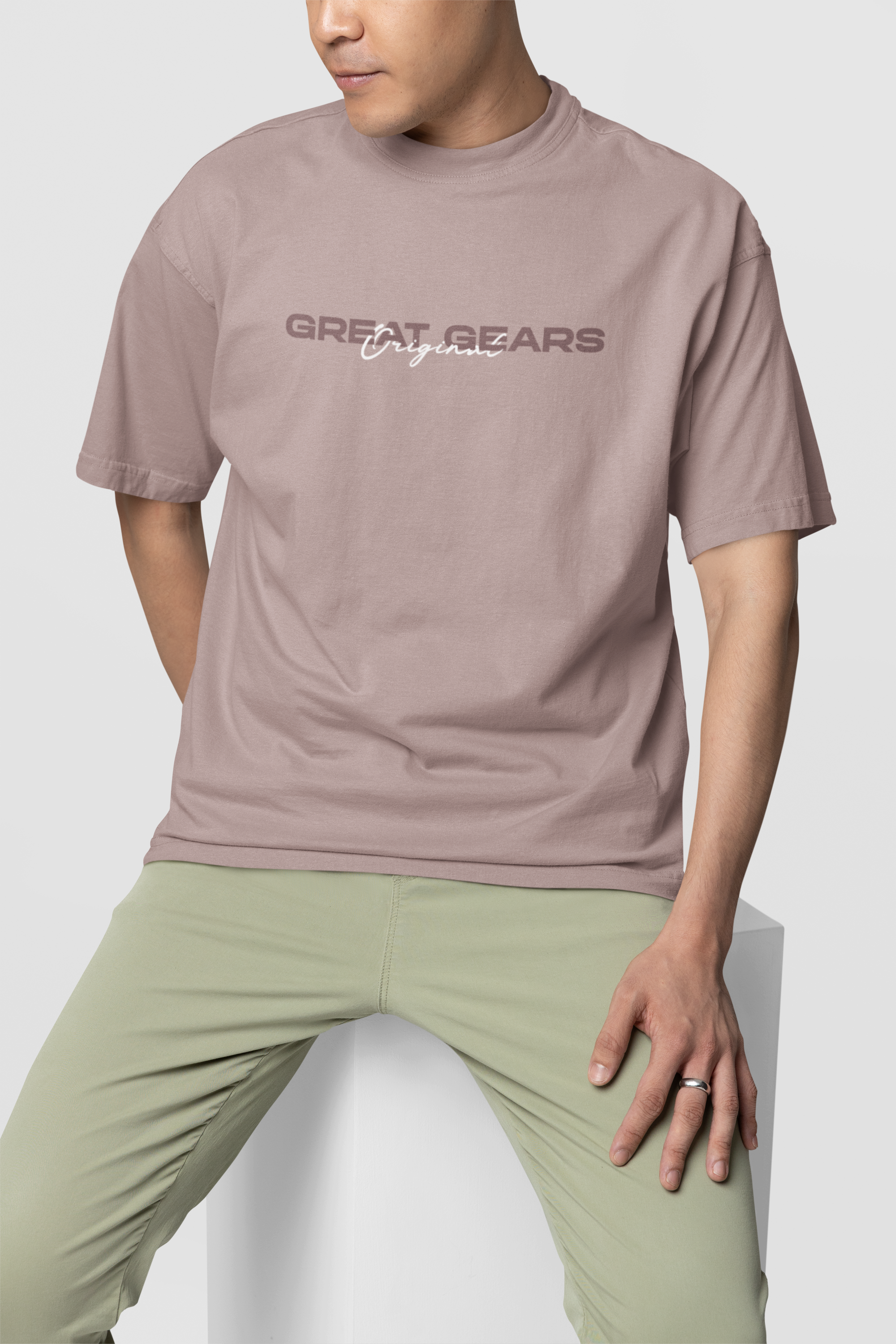 Oversized Tee – Tribal Spine Tee