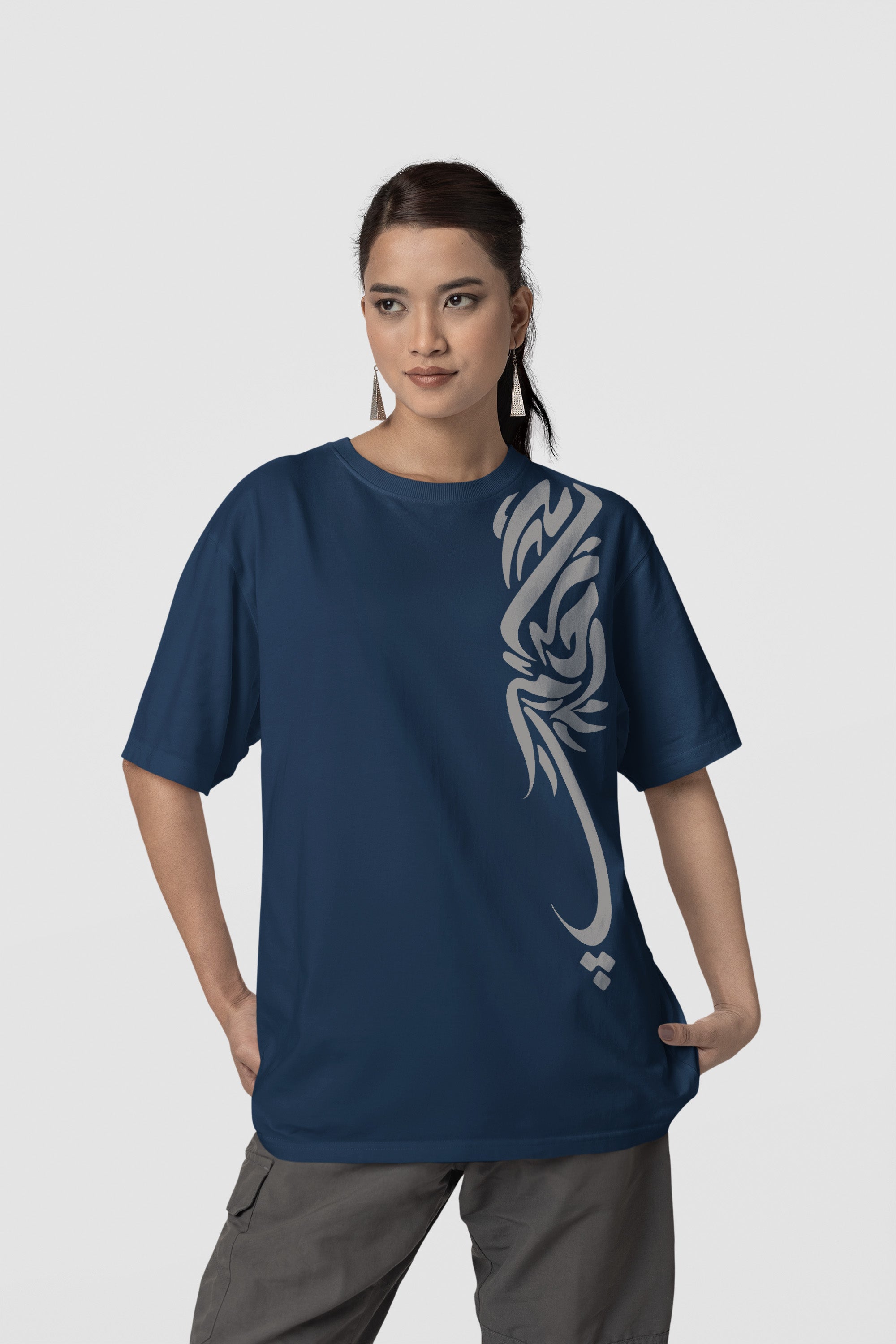 Oversized Tee – Tribal Edge Edition Unisex